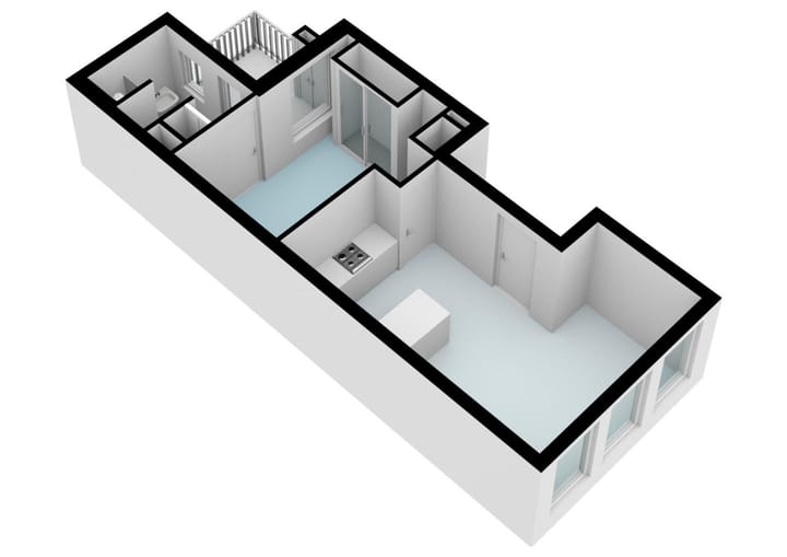 Foto 32 van Lange Leidsedwarsstraat 44-C