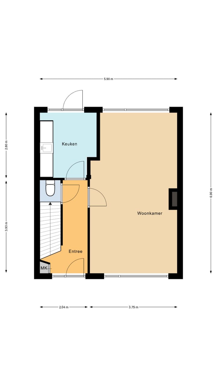 Foto 20 van Merwedestraat 20