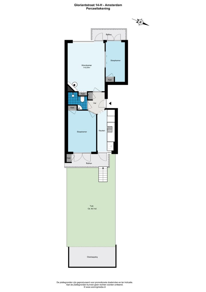 Foto 25 van Gloriantstraat 14-H