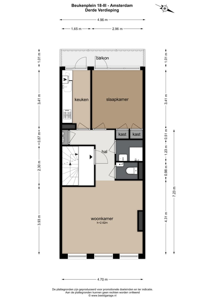 Foto 27 van Beukenplein 18-3