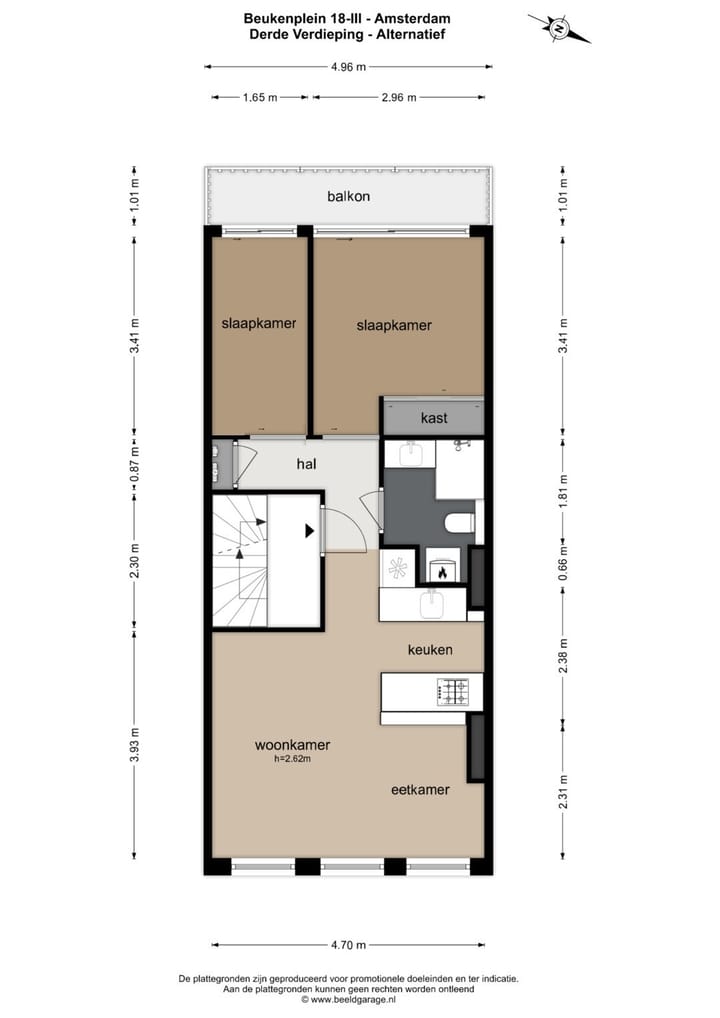 Foto 28 van Beukenplein 18-3