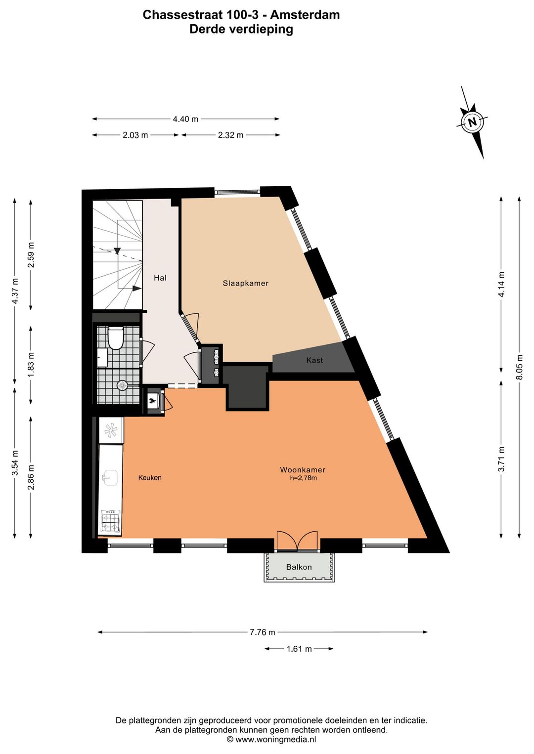 Foto 28 van Chasséstraat 100-3