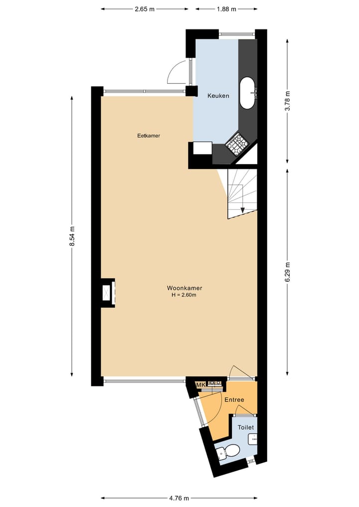 Foto 22 van Da Costastraat 56