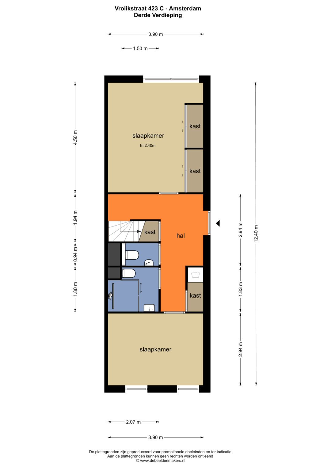 Foto 32 van Vrolikstraat 423-C