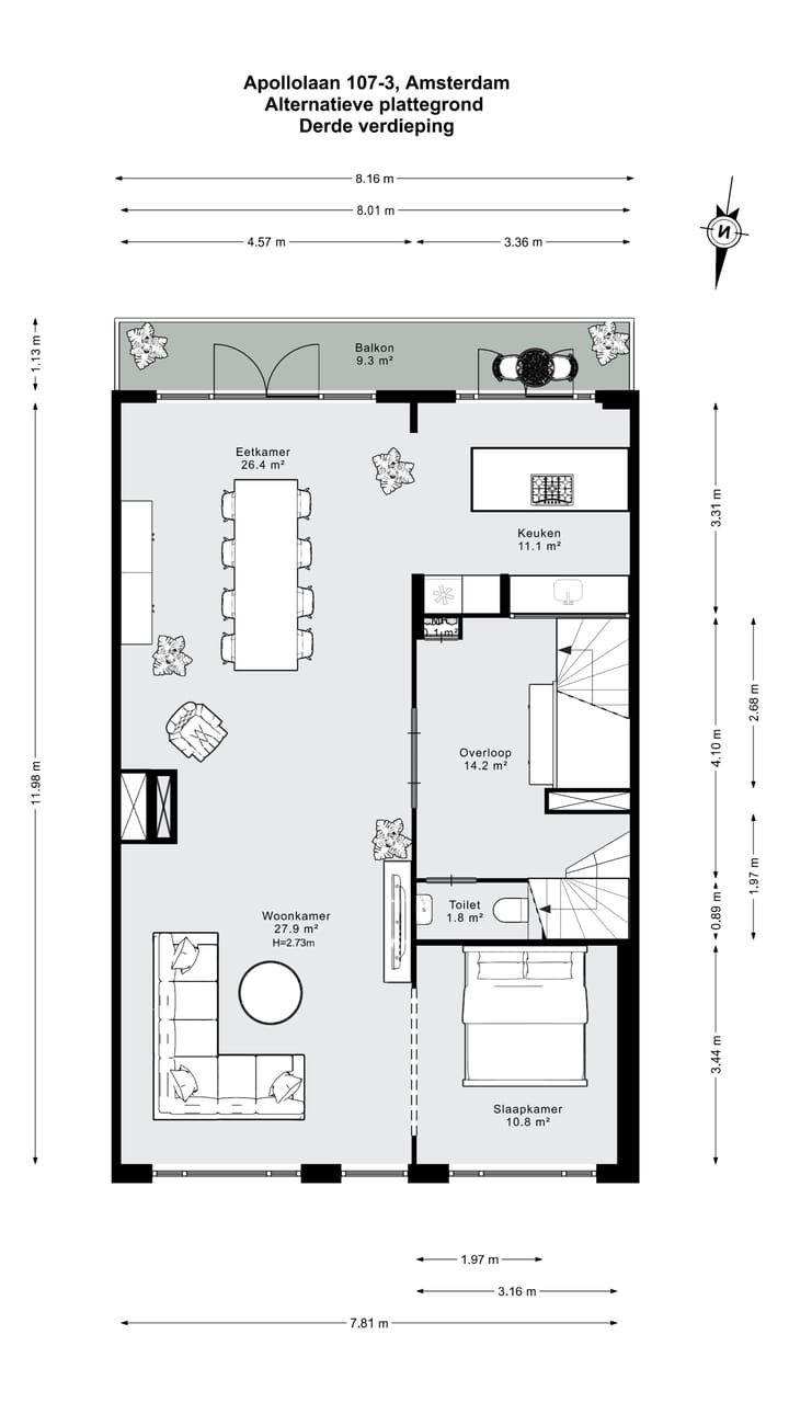 Foto 25 van Apollolaan 107-3