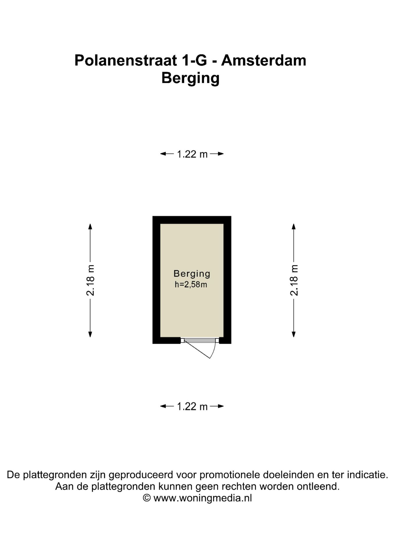 Foto 34 van Polanenstraat 1-G