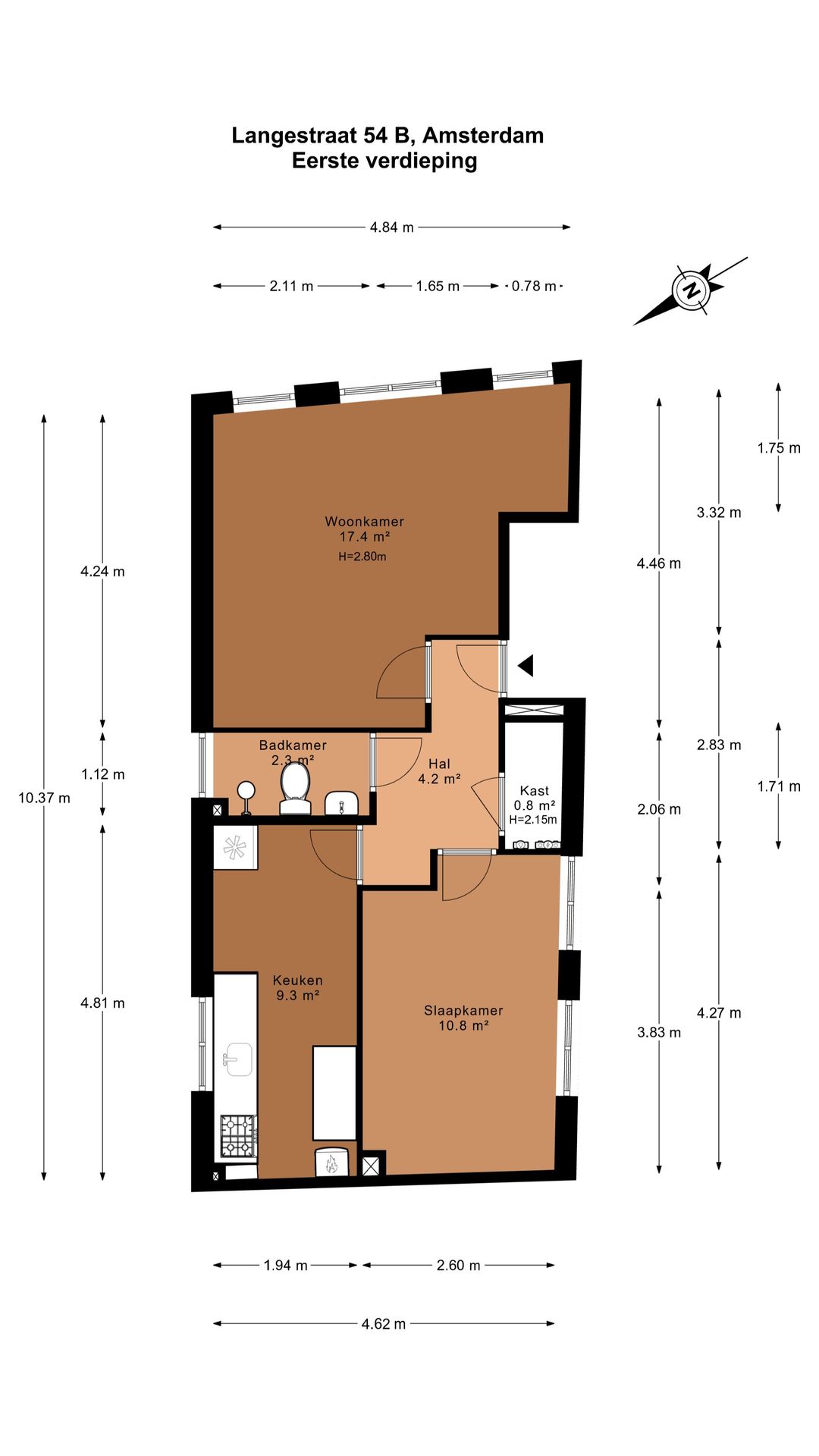 Foto 17 van Langestraat 54-B