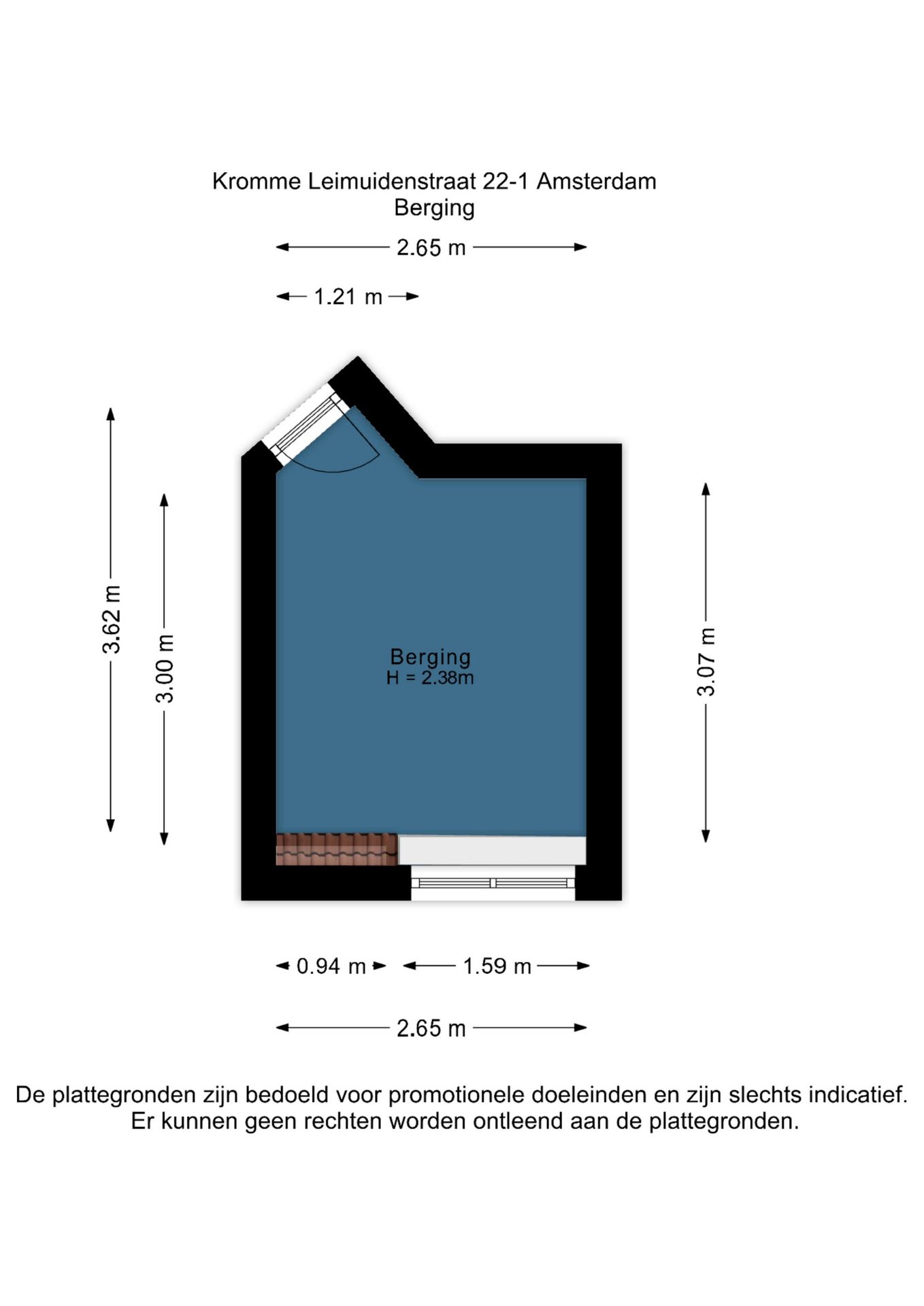 Foto 21 van Kromme Leimuidenstraat 22-1