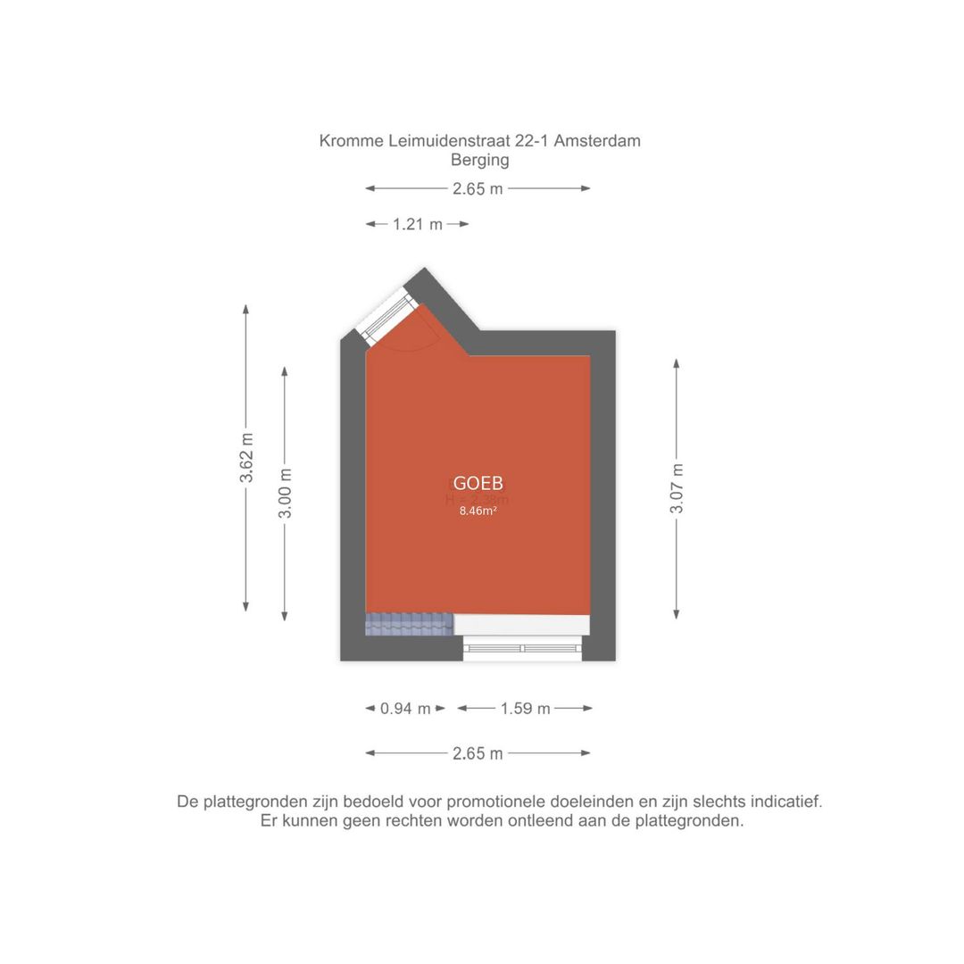 Foto 23 van Kromme Leimuidenstraat 22-1