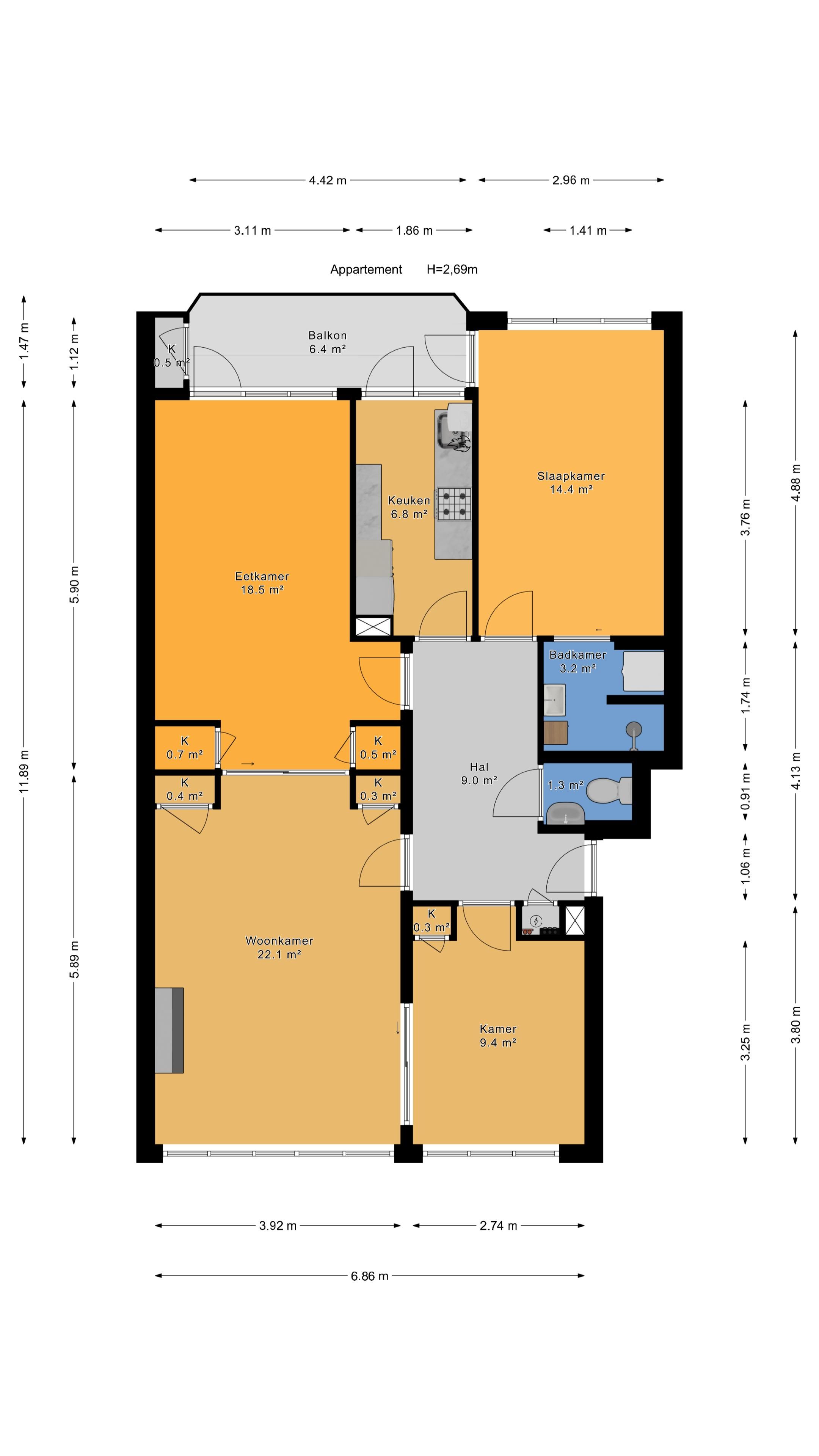 Foto 42 van Van Trigtstraat 62