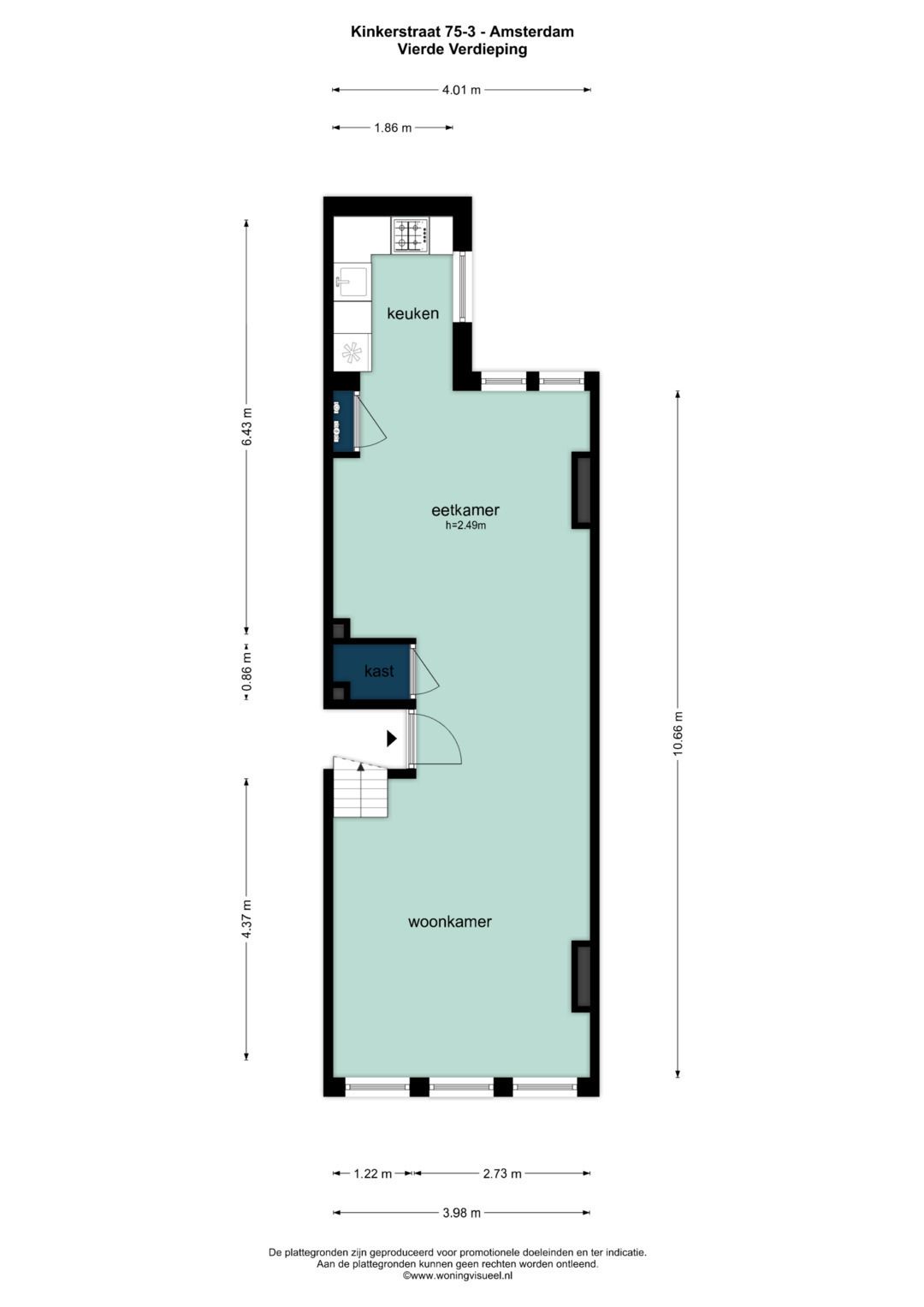 Foto 46 van Kinkerstraat 75-3