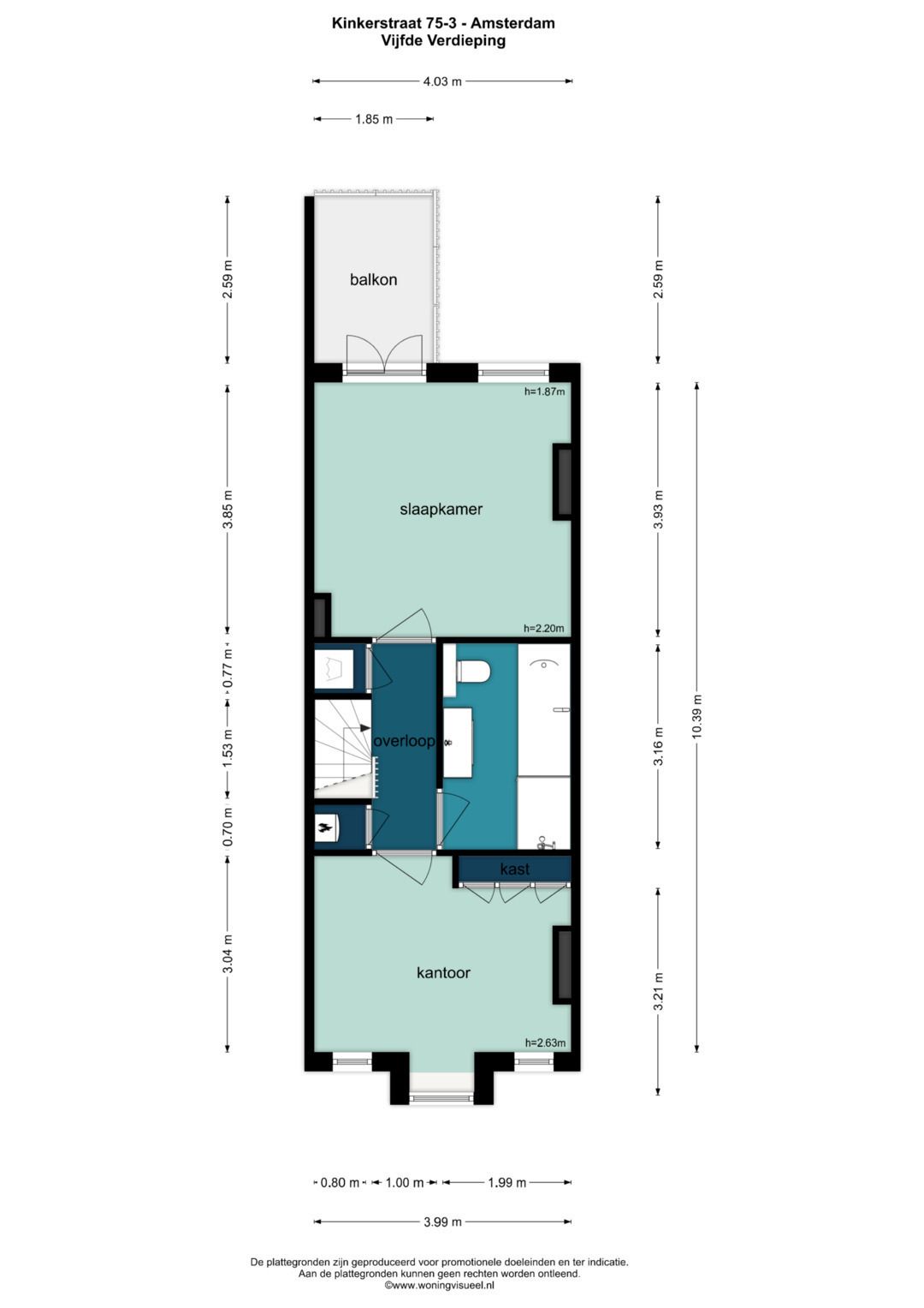 Foto 47 van Kinkerstraat 75-3