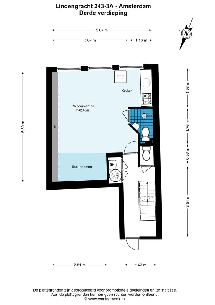 Foto 41 van Lindengracht 243-H
