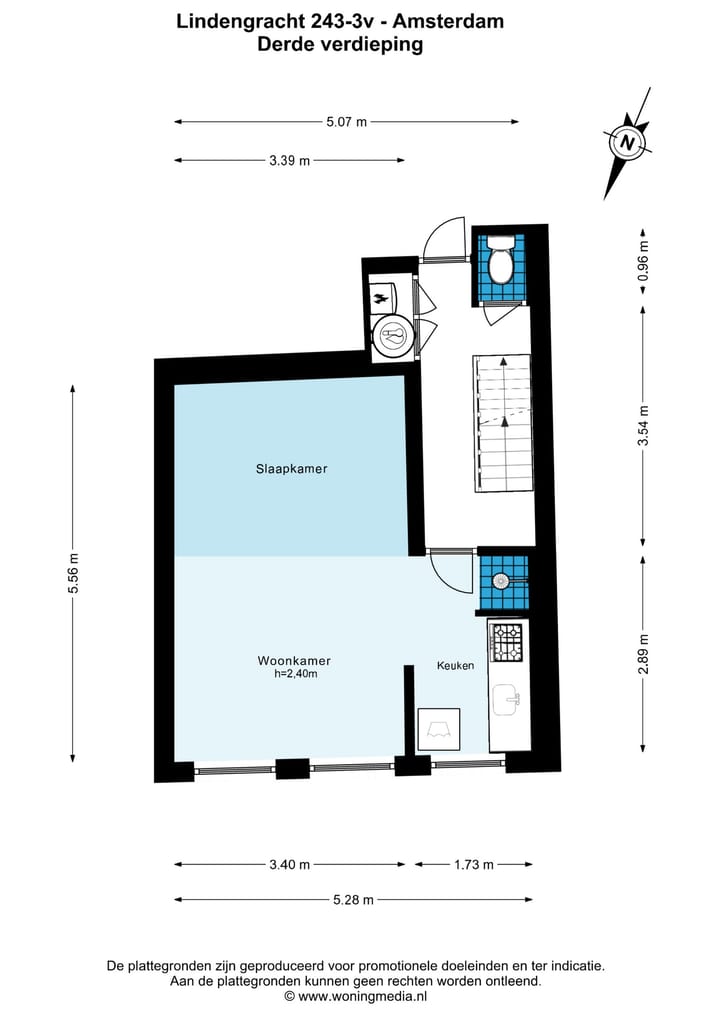 Foto 42 van Lindengracht 243-H