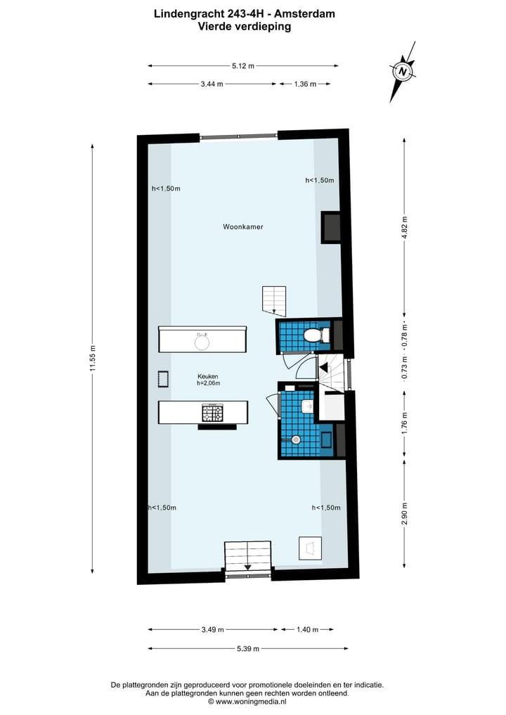 Foto 43 van Lindengracht 243-H