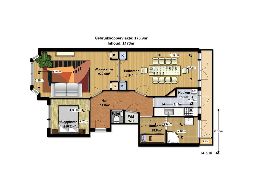 Foto 37 van Stuyvesantstraat 264