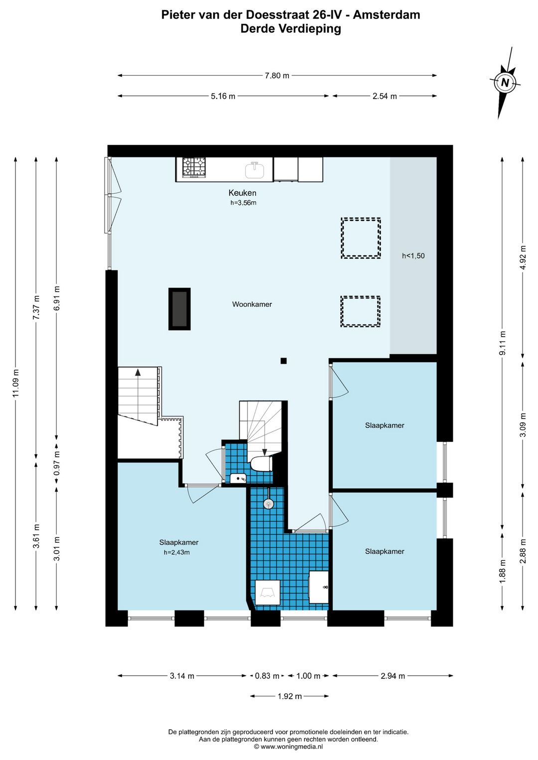 Foto 31 van Pieter van der Doesstraat 26-4