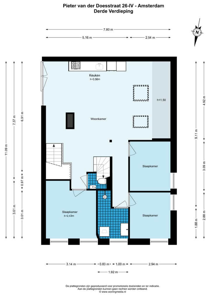 Foto 31 van Pieter van der Doesstraat 26-4