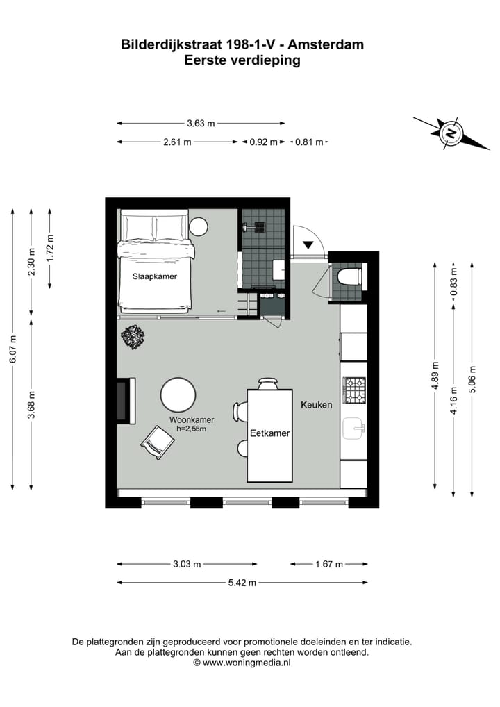 Foto 23 van Bilderdijkstraat 198-1V