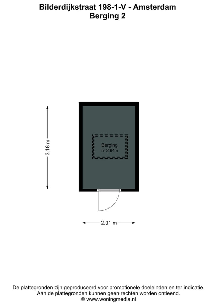 Foto 25 van Bilderdijkstraat 198-1V