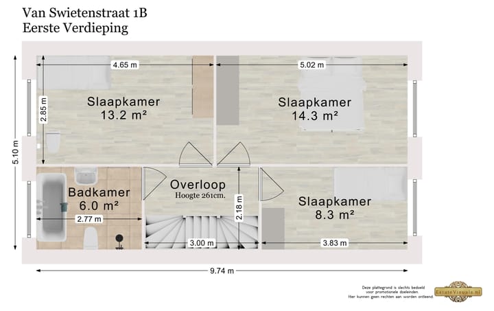 Foto 52 van van Swietenstraat 1-B