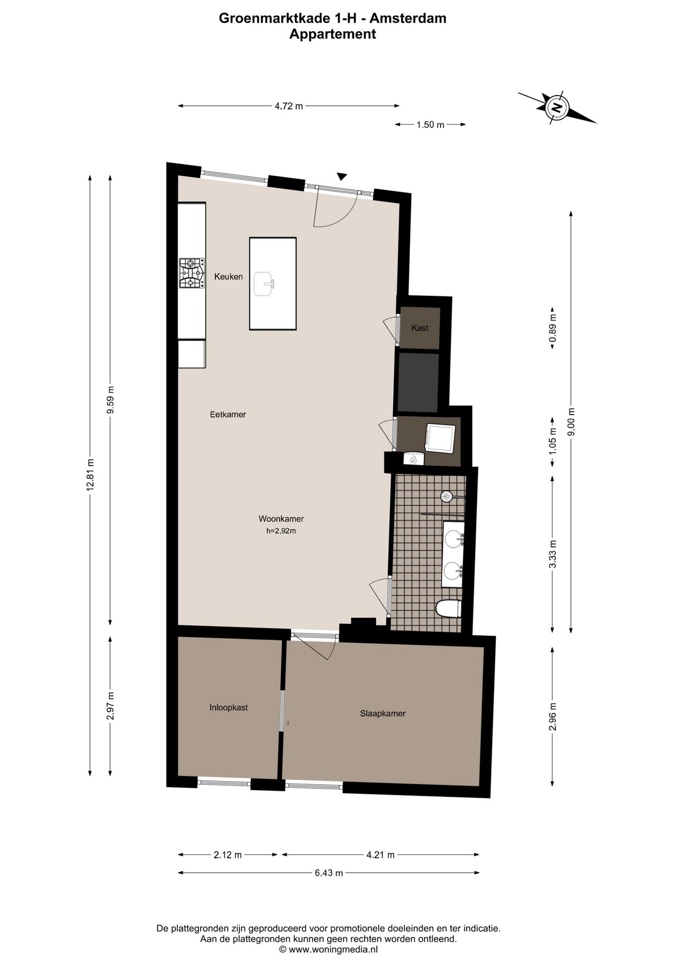 Foto 21 van Groenmarktkade 1-H