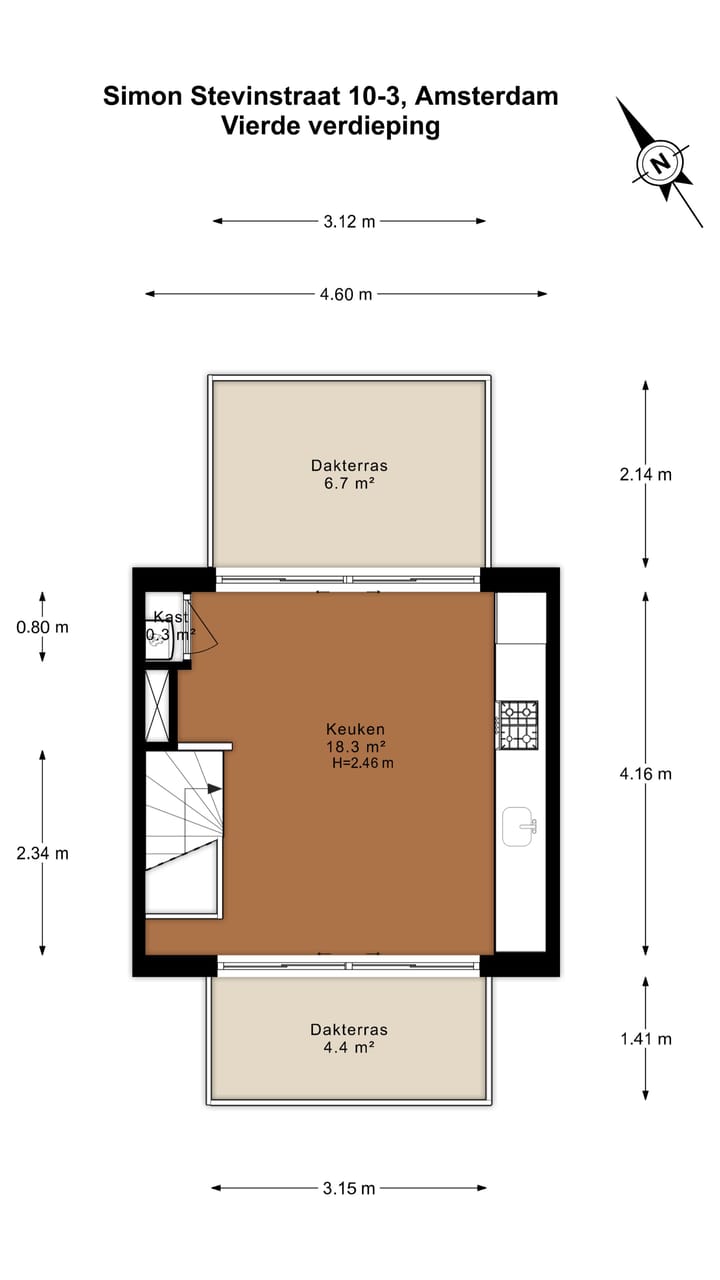 Foto 32 van Simon Stevinstraat 10-3