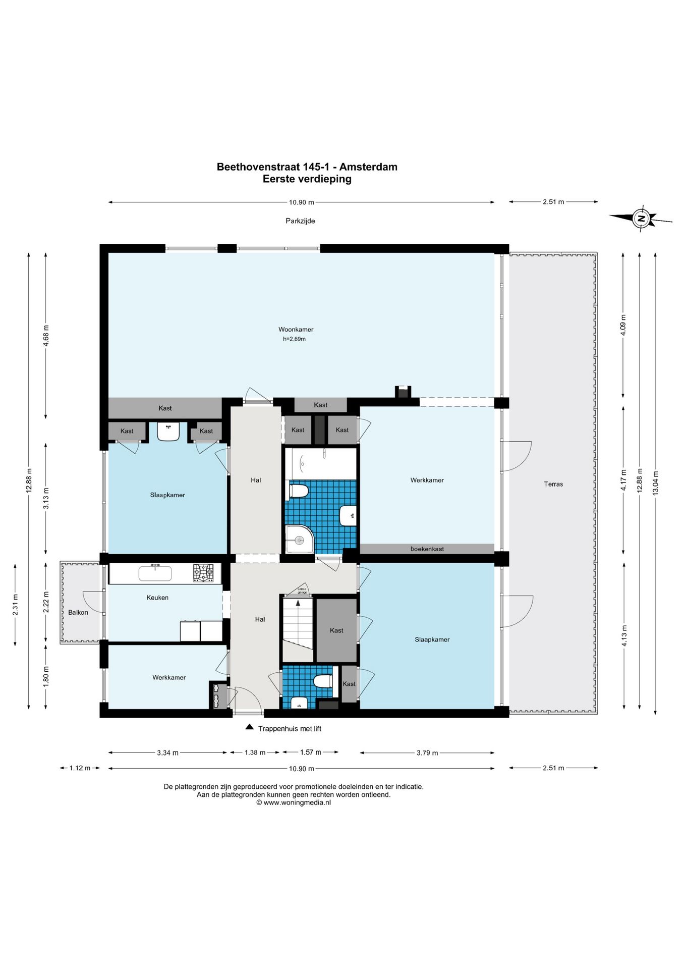 Foto 40 van Beethovenstraat 145-1