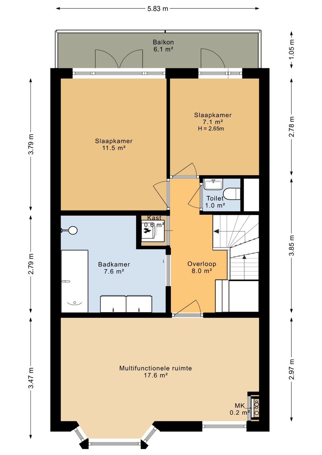 Foto 41 van Piet Gijzenbrugstraat 32-2