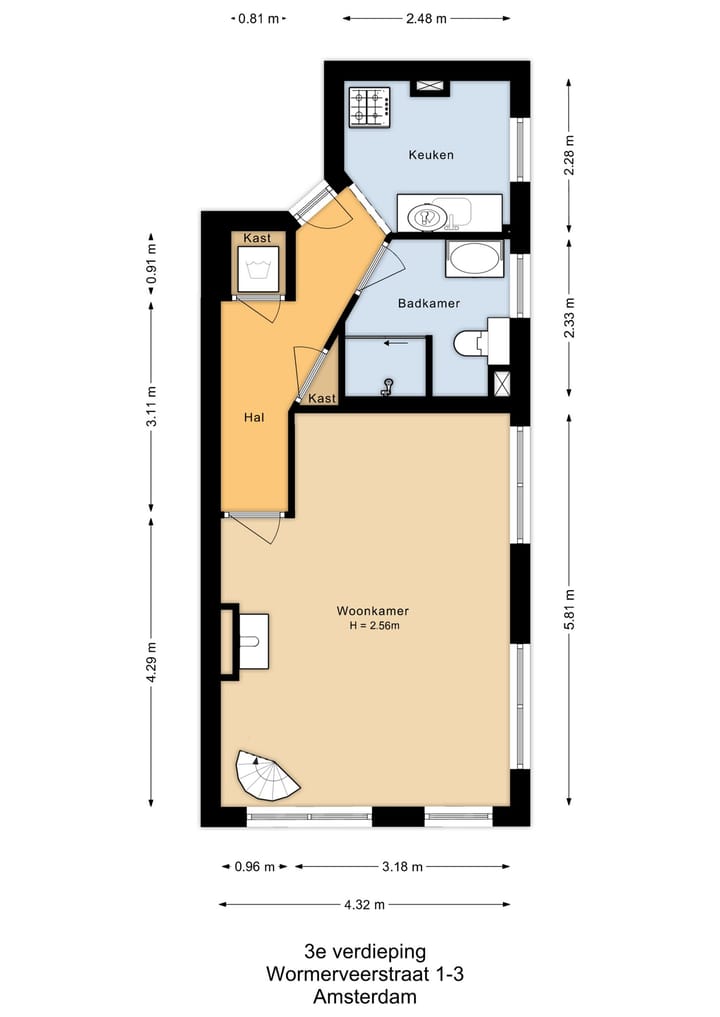 Foto 29 van Wormerveerstraat 1-3