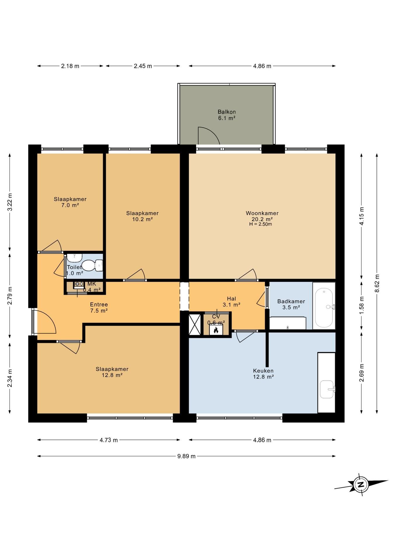 Foto 19 van Finsestraat 23-A
