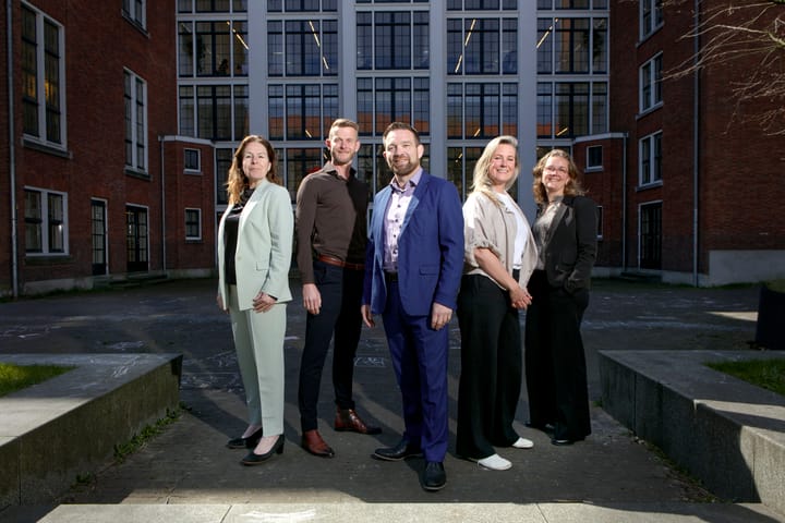 Een promotiefoto voor op kantoor