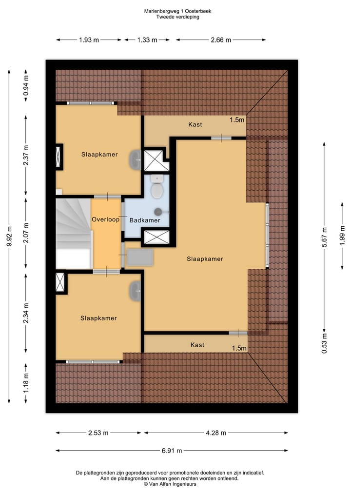 Foto 72 van Mariënbergweg 1