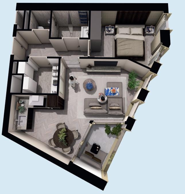 Foto 3 van Knightsbridge Hyde Park huis 3 type 6