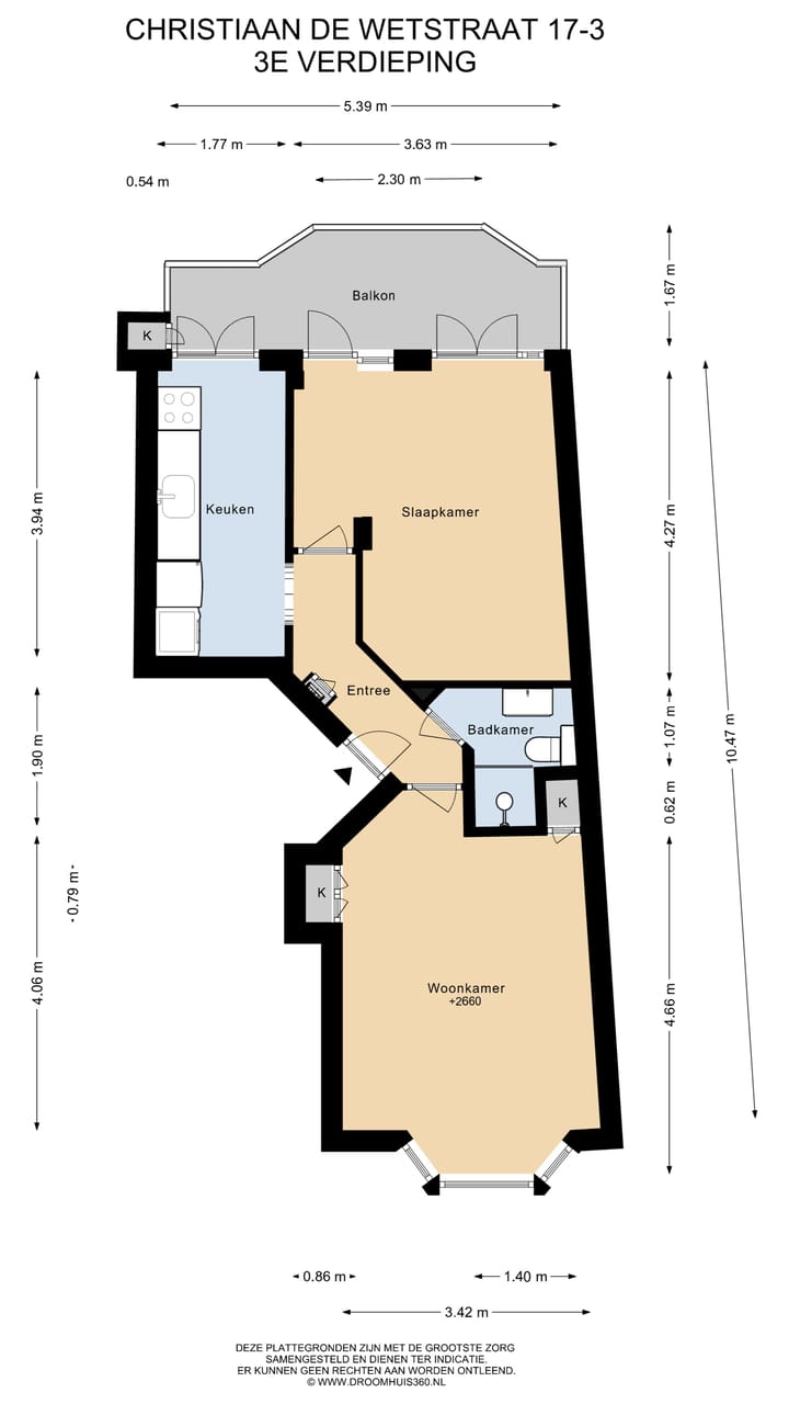 Foto 26 van Christiaan de Wetstraat 17-3