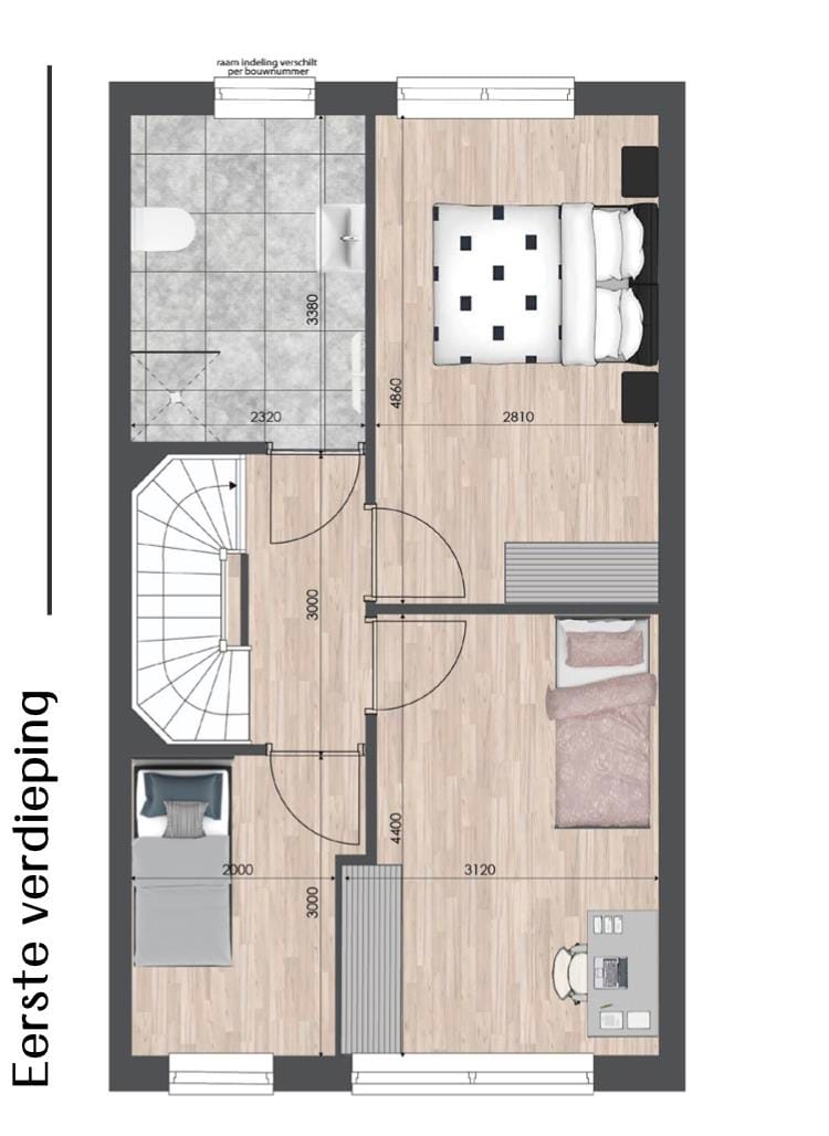 Foto 7 van Singel Slot type 1 (Bouwnr. BN06)
