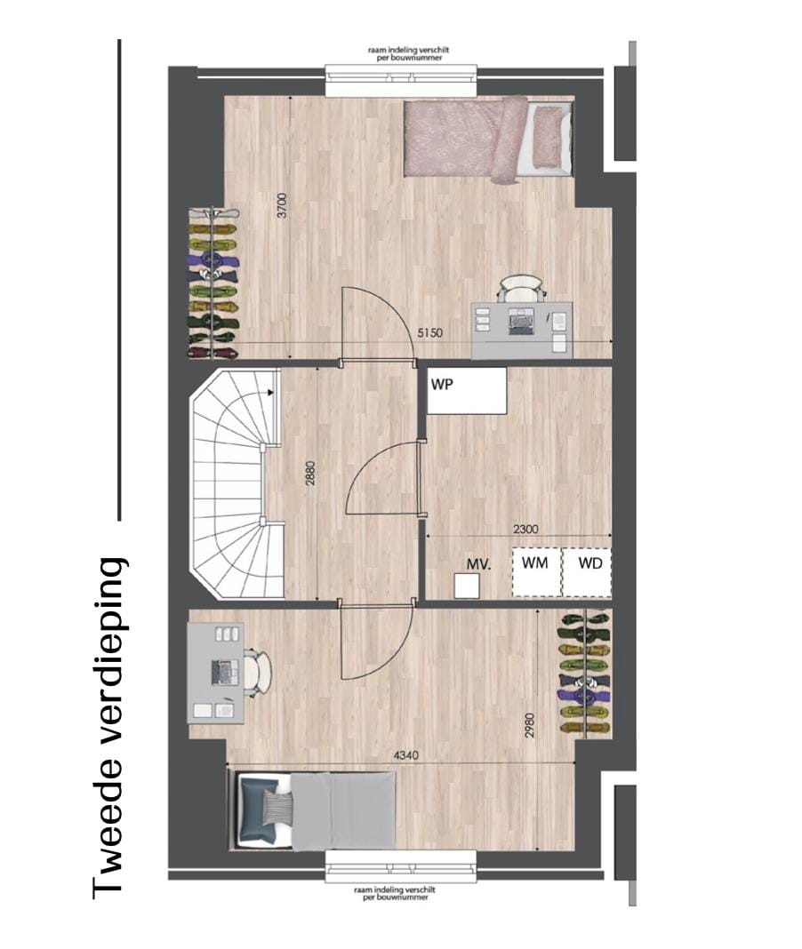 Foto 8 van Singel Slot type 2 (Bouwnr. BN11)