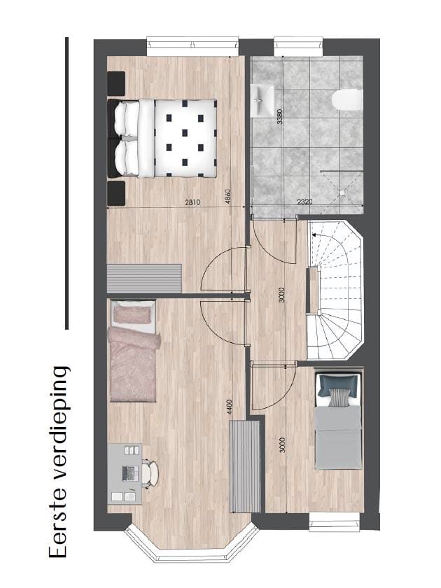 Foto 8 van Singel Slot type 3 (Bouwnr. BN05)