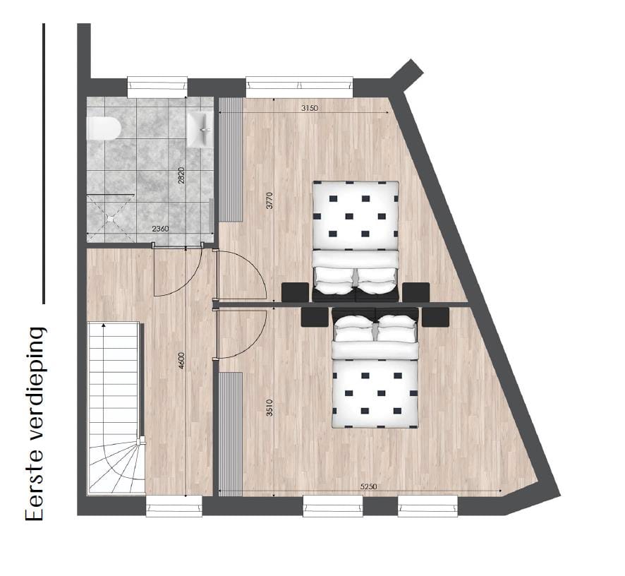 Foto 7 van Singel Slot type 4 (Bouwnr. BN12)