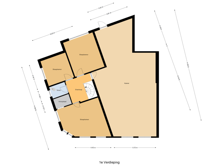 1e Verdieping
