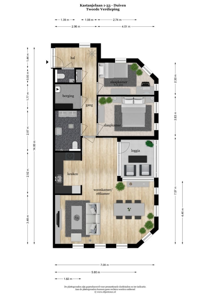Foto 47 van Kastanjelaan 1-33