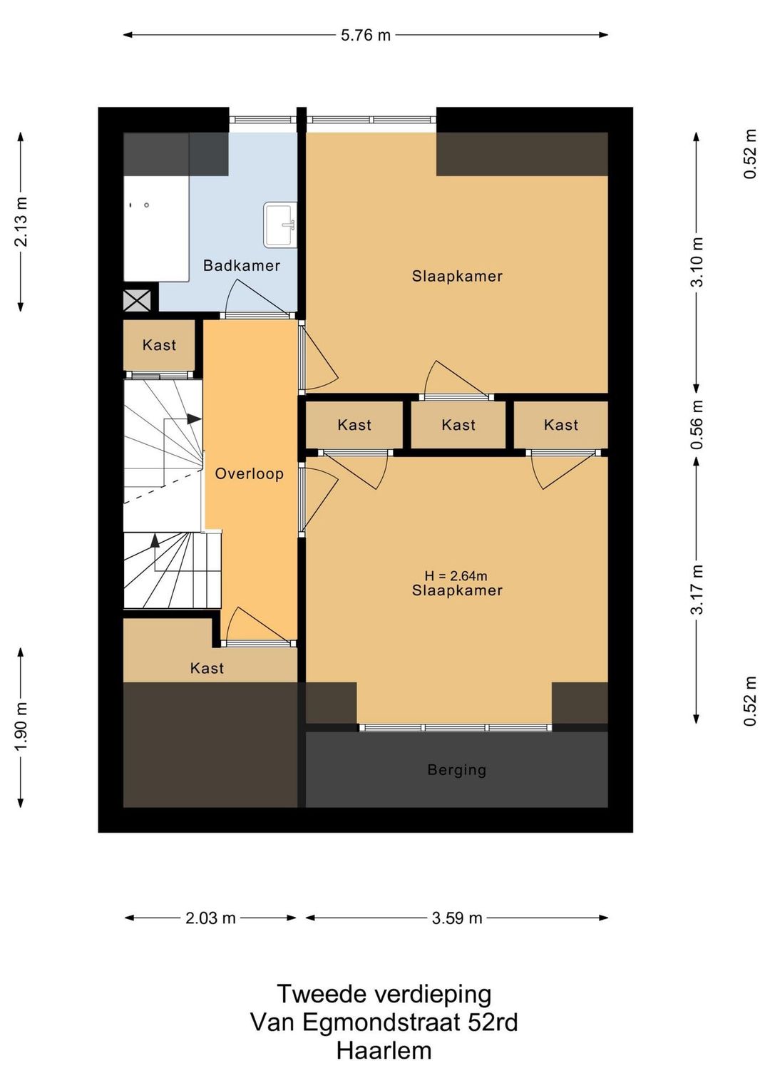 Foto 31 van Van Egmondstraat 52-RD