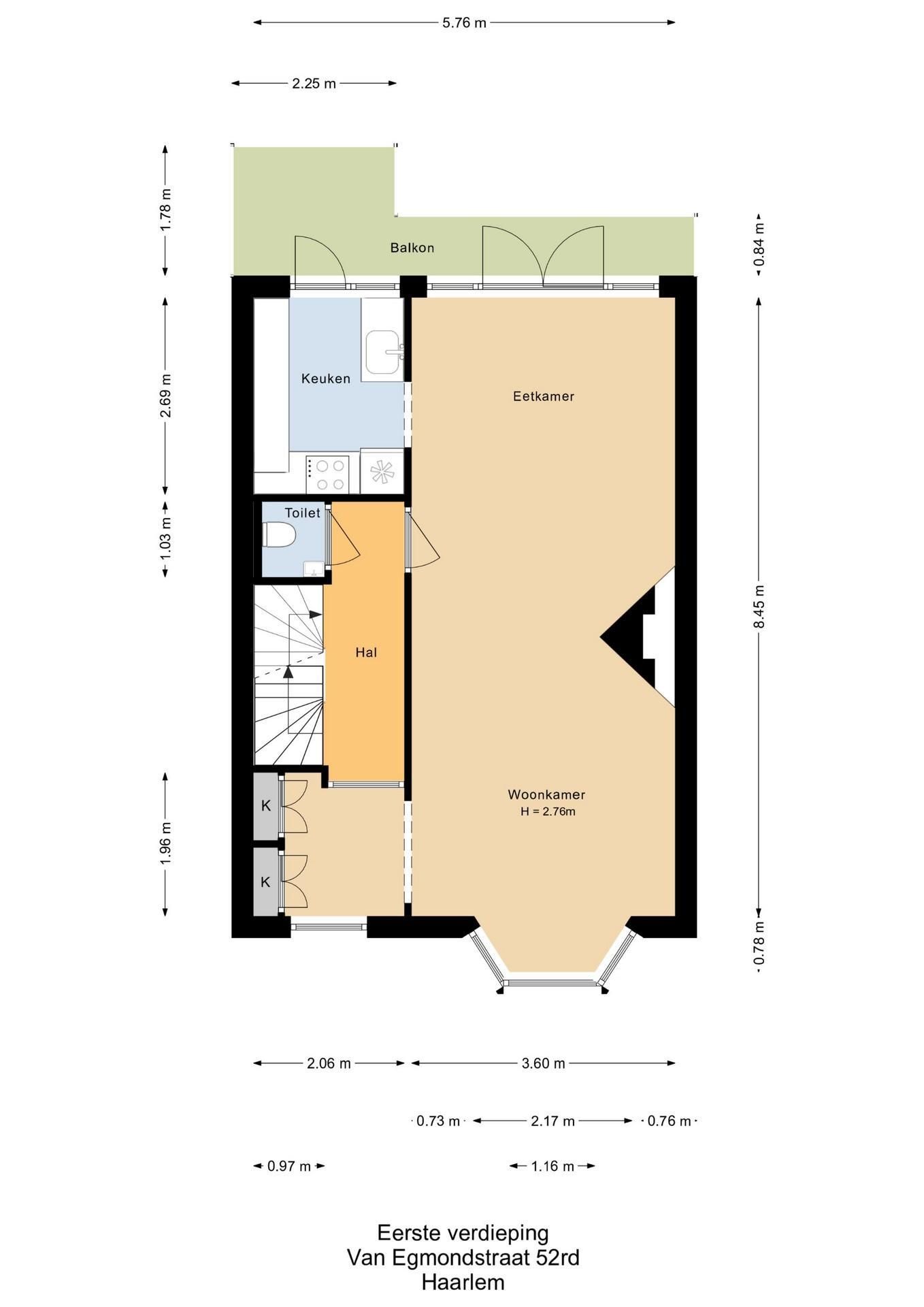 Foto 34 van Van Egmondstraat 52-RD