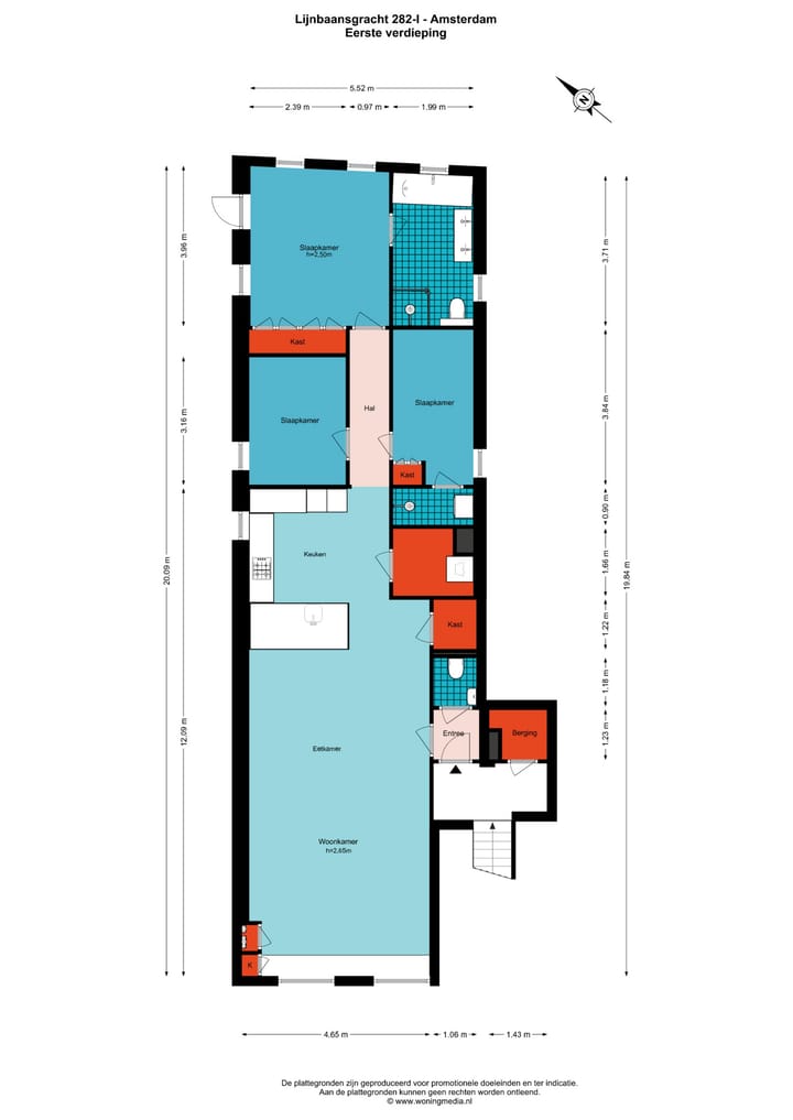 Foto 32 van Lijnbaansgracht 282-1