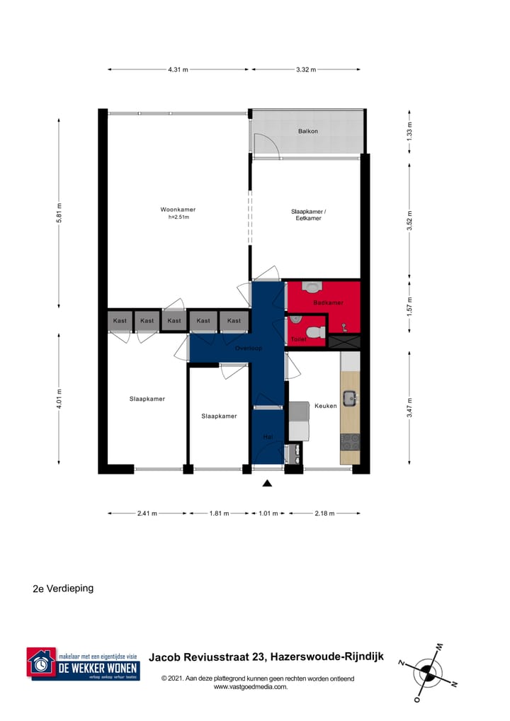 Foto 11 van Jacob Reviusstraat 23