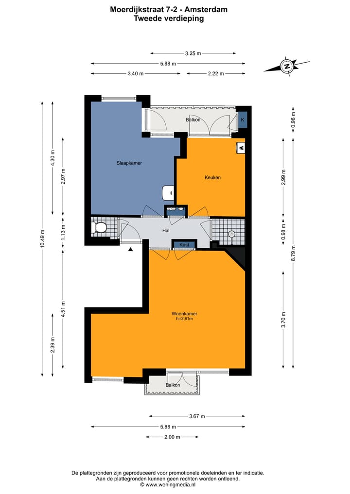 Foto 17 van Moerdijkstraat 7-2