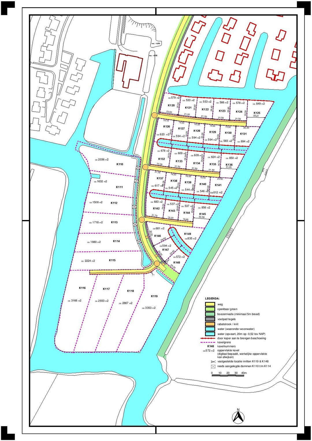 Photo 2 of Plan Ludinga vrije bouwkavels aan vaarwater