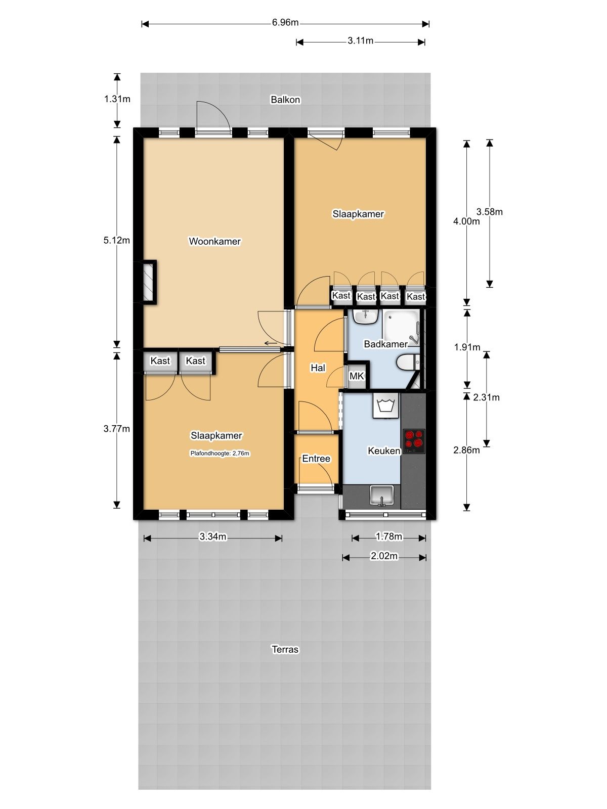 Foto 33 van Herman Robbersstraat 60-B