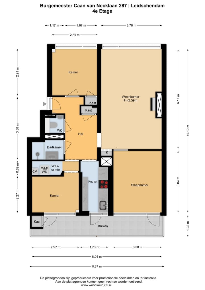 Foto 25 van Burgemeester Caan van Necklaan 287