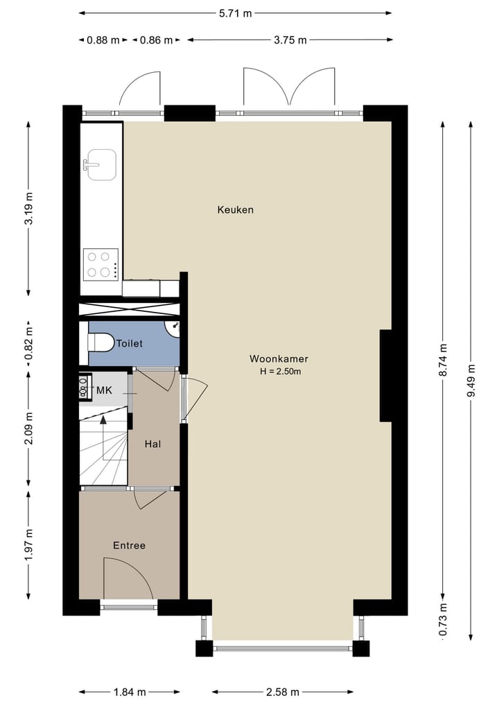 Foto 31 van Händelstraat 82